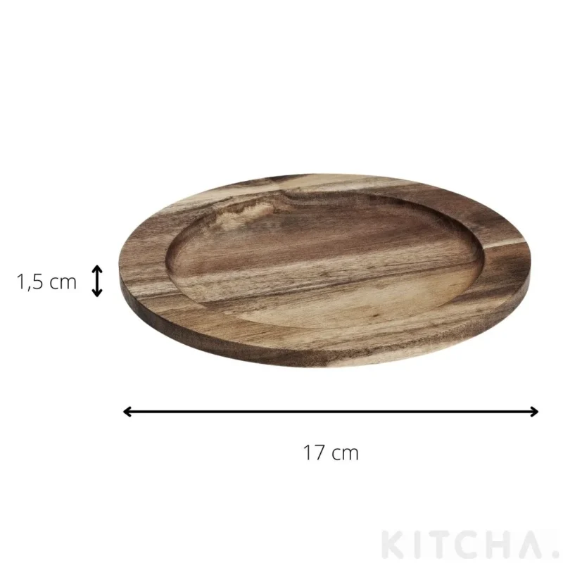 Gjutjärnsform 16 cm med underlägg Xantia