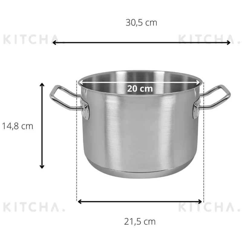 Gryta 4.4 liter Halvhög Exxent