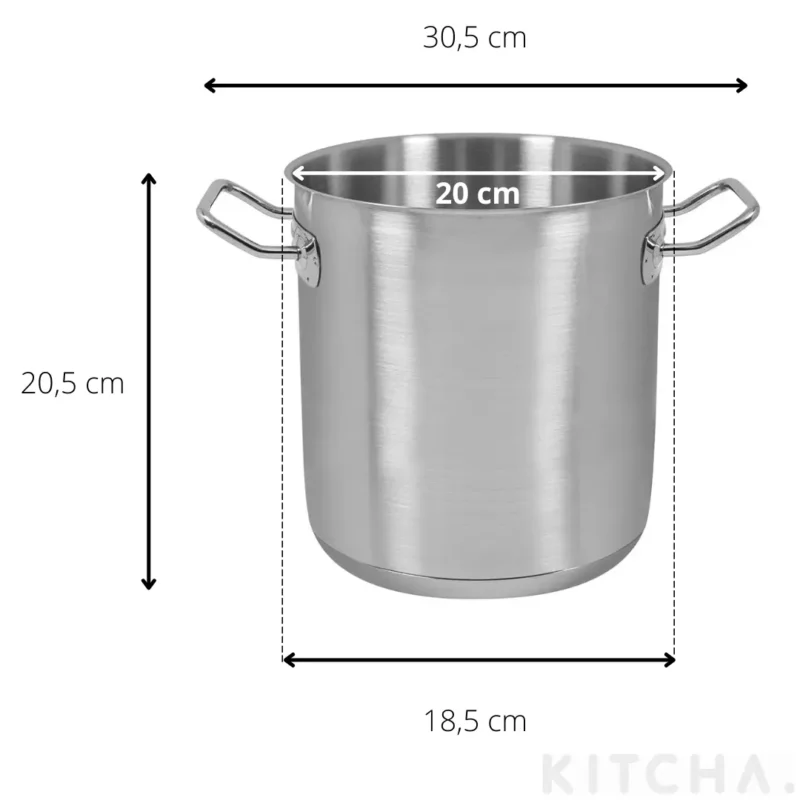 Gryta 6.3 liter Hög Exxent