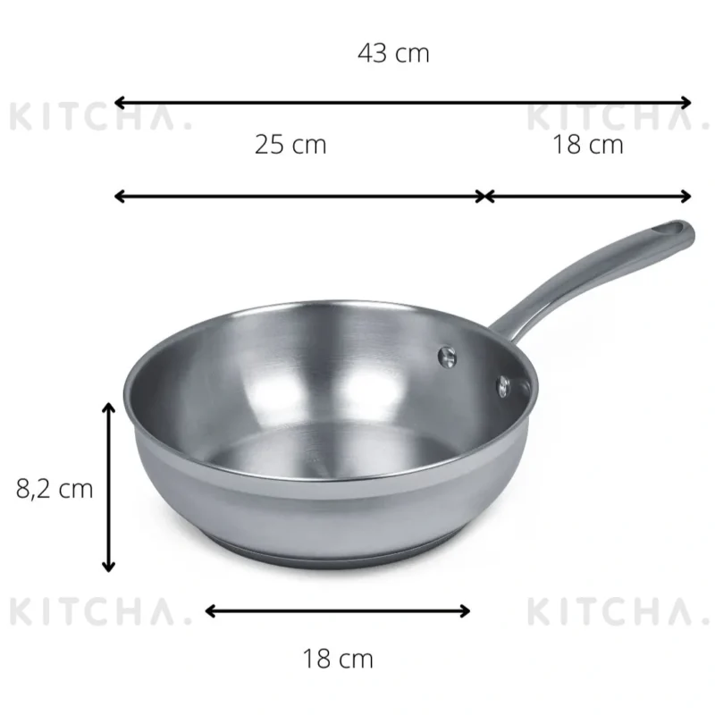 Sauteuse 3 liter Exxent