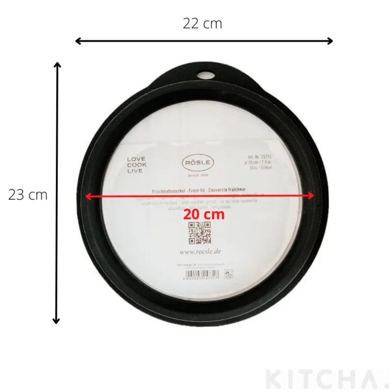 Glaslock 20 cm Rösle