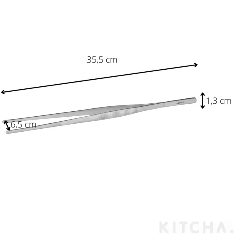 Stekpincett stål 36 cm Exxent