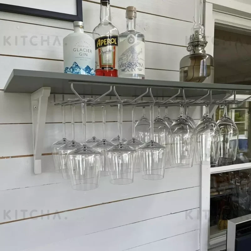 Glashängare Grå 3 rader Hippie de luxe