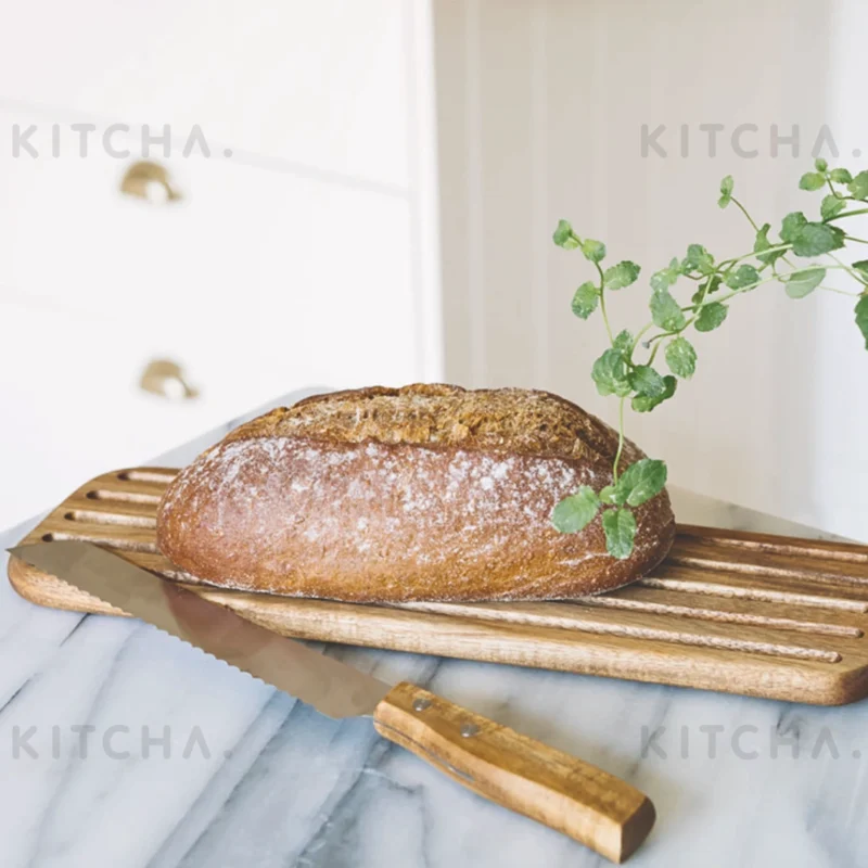 Brödkniv med skärbräda Saki Dorre