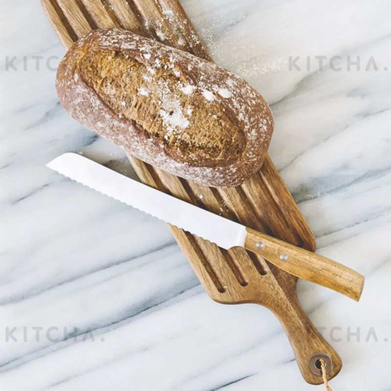 Brödkniv med skärbräda Saki Dorre - Bild 3