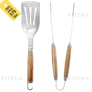 Grillredskap Stekspade & Grilltång Akaciaträ Dorre