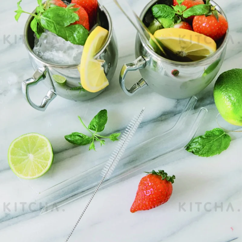 Sugrör Drinkpinne Glas 4-pack Dora Dorre