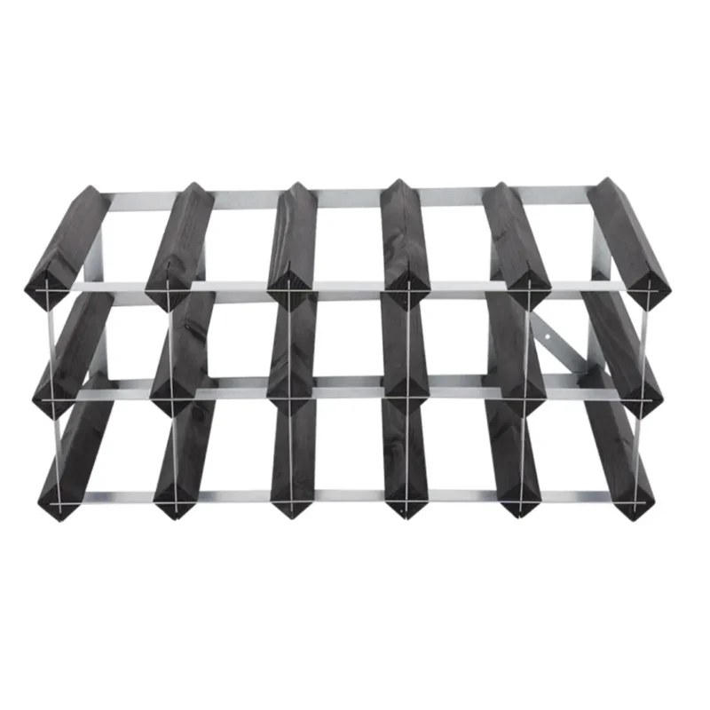 Vinställ Black Ash 15 Flaskor Traditional Wine Racks