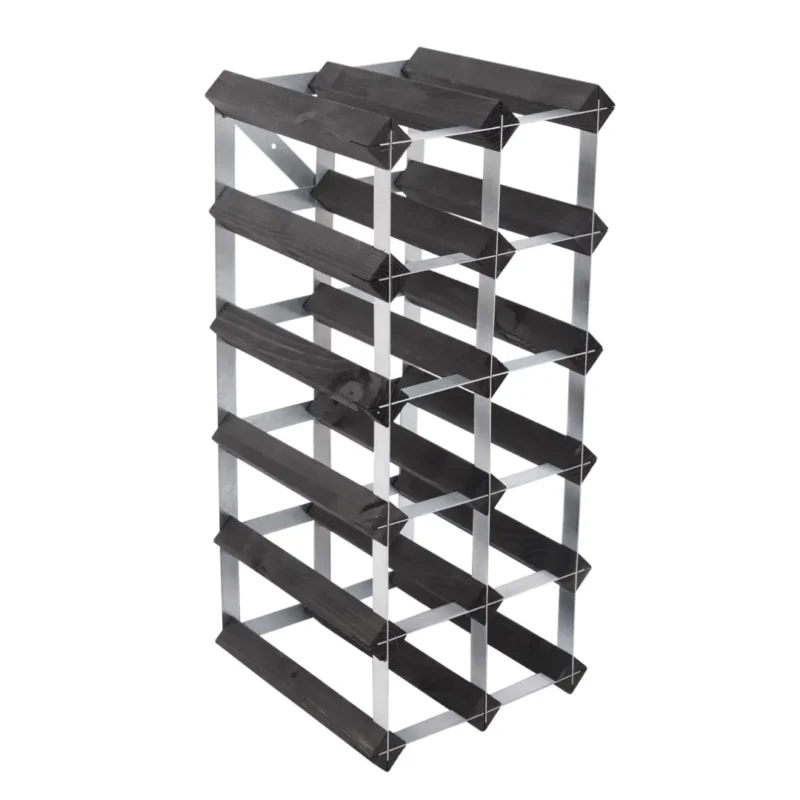 Vinställ Black Ash 15 Flaskor Traditional Wine Racks