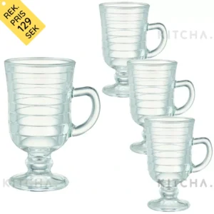 Glasmugg Gigi 4-pack Dorre