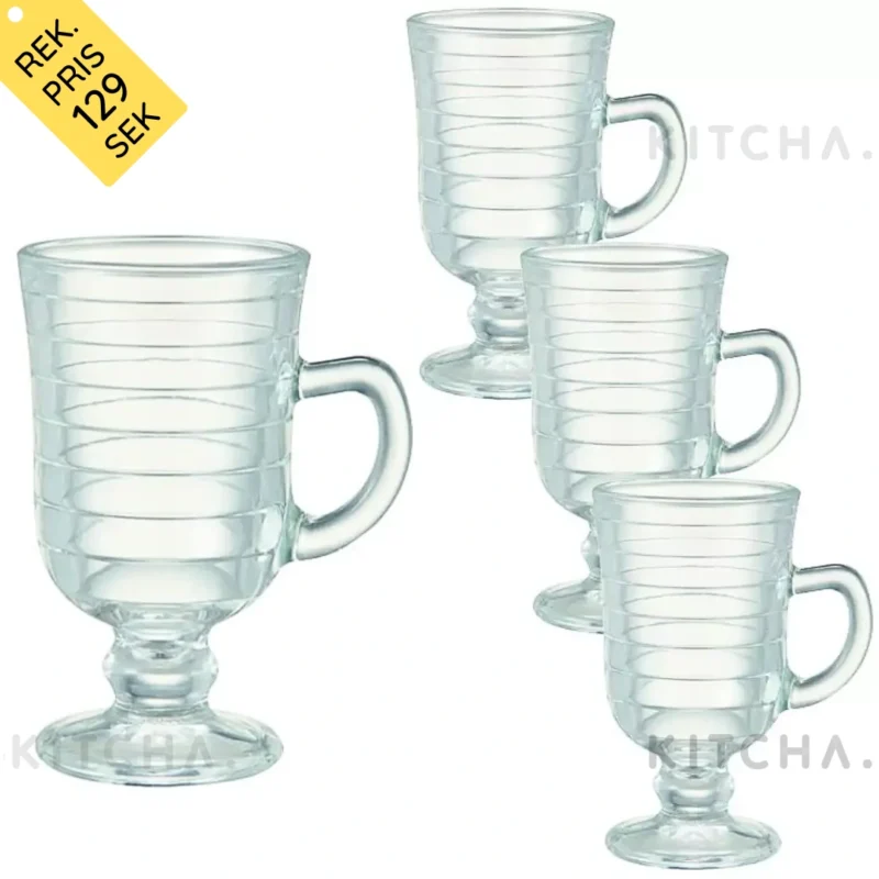 Glasmugg Gigi 4-pack Dorre