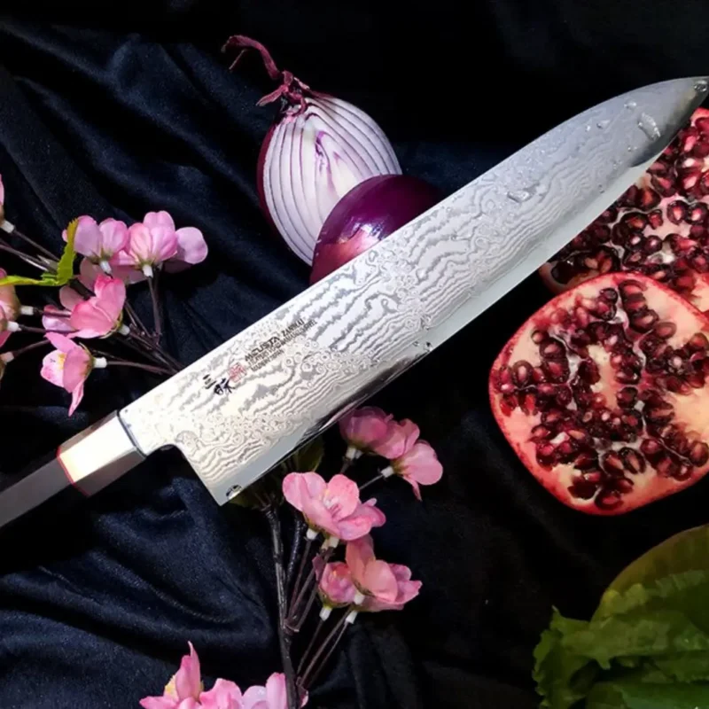 Kockkniv Gyuto 24 cm Hybrid Splash McustaZanmai