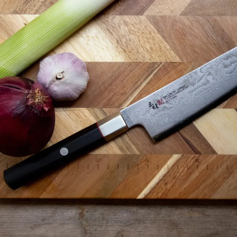 Kockkniv Santoku 18 cm Hybrid Splash McustaZanmai