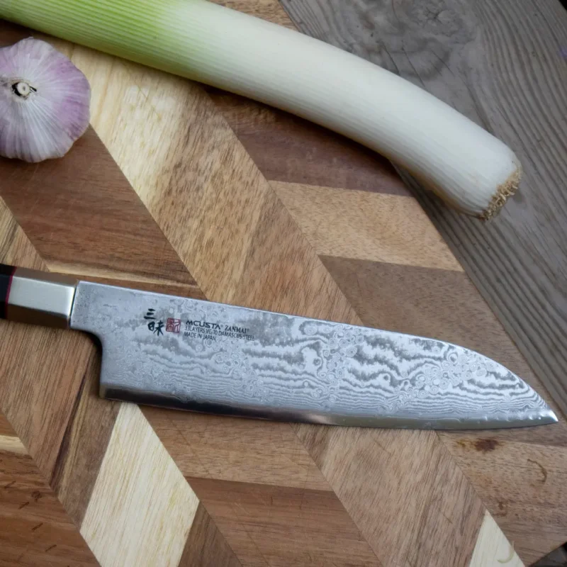 Kockkniv Santoku 18 cm Hybrid Splash McustaZanmai