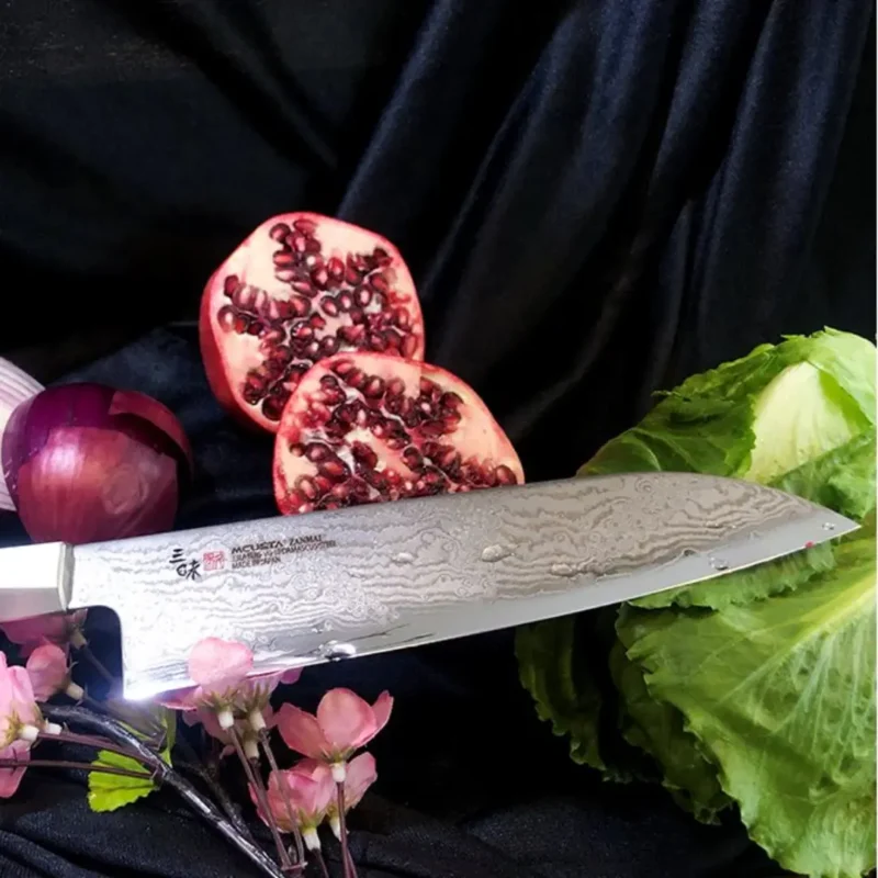 Kockkniv Santoku 18 cm Hybrid Splash McustaZanmai