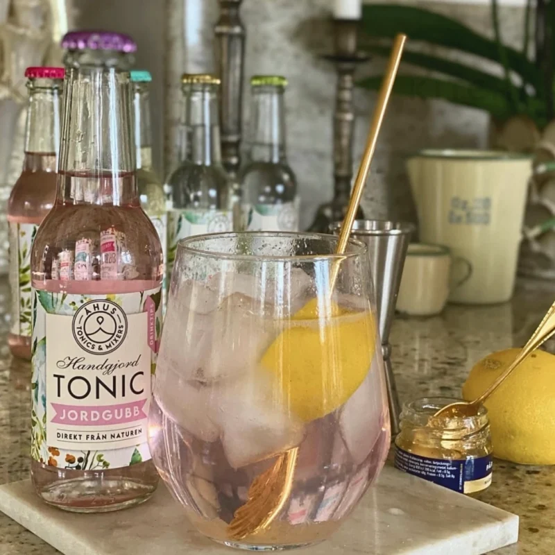 Åhus Tonic Jordgubb 20 cl