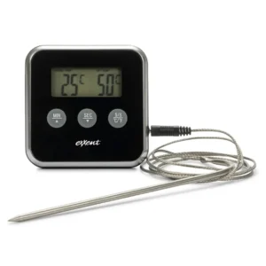 Stektermometer med timer Exxent