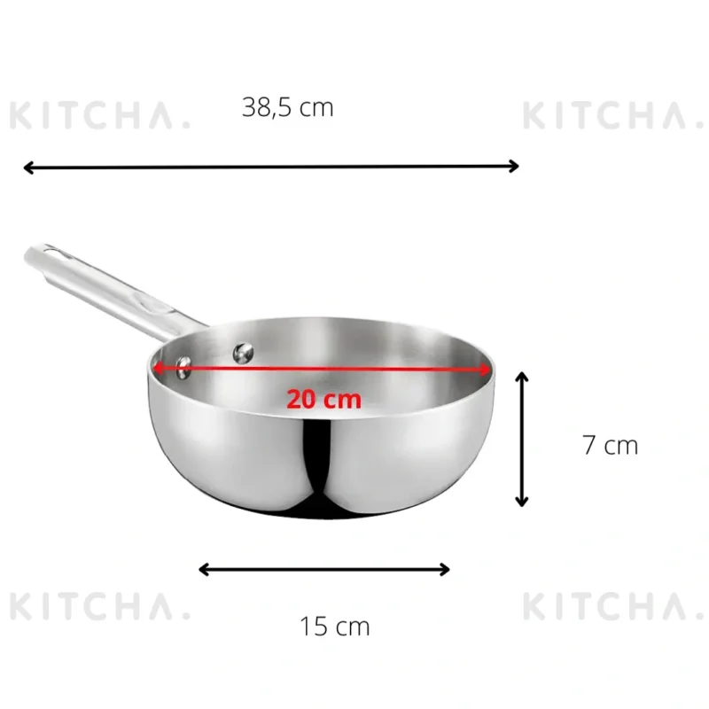 Sauteuse 2 liter Kosmo Dorre