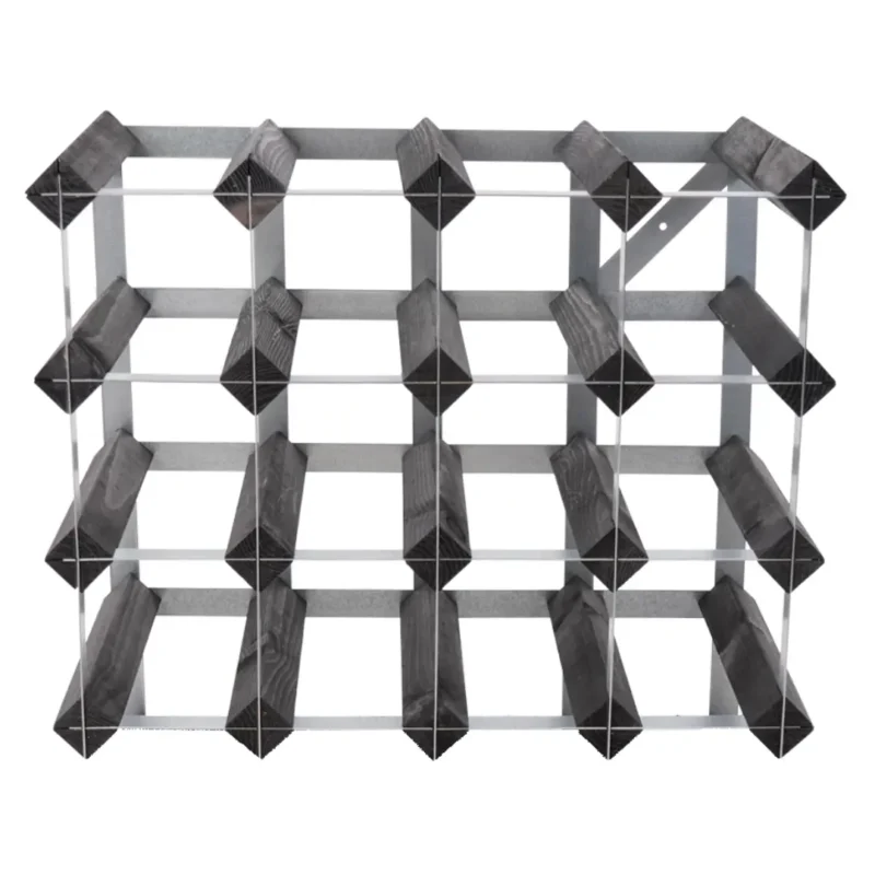 Vinställ Black Ash 16 Flaskor Traditional Wine Racks