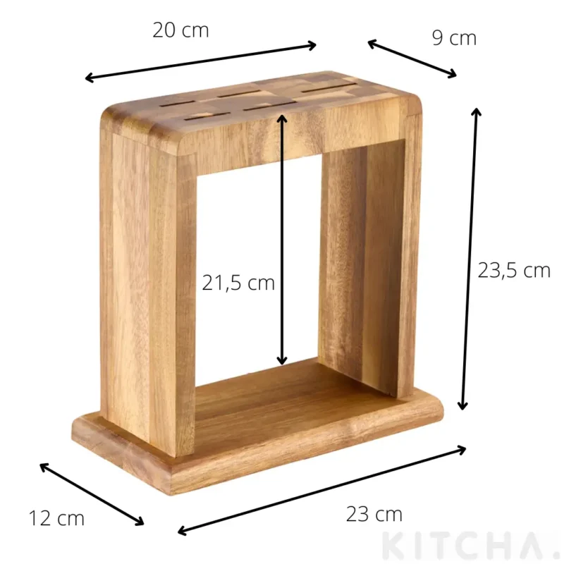 Knivställ Akacia Kaira Dorre