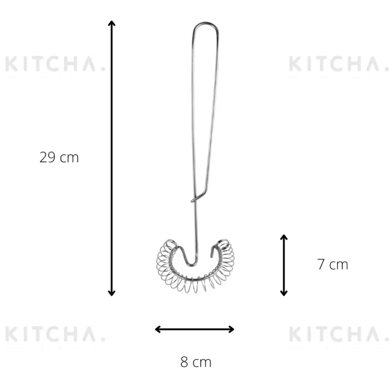 Spiralvisp 29 cm Rostfritt Exxent