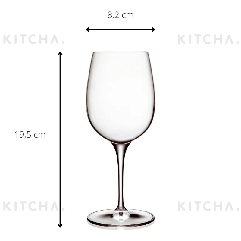 Rödvinsglas 36.5 cl 6-pack Palace Luigi Bormioli