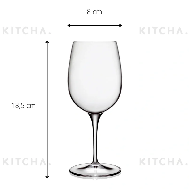 Vitvinsglas 32.5 cl 6-pack Palace Luigi Bormioli