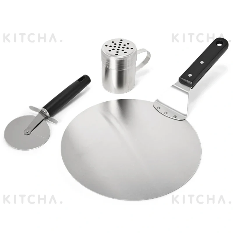 Pizza-set Rostfritt 3 delar Satake