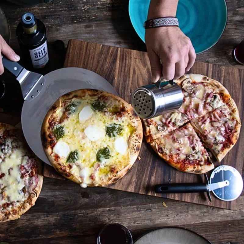 Pizza-set Rostfritt 3 delar Satake