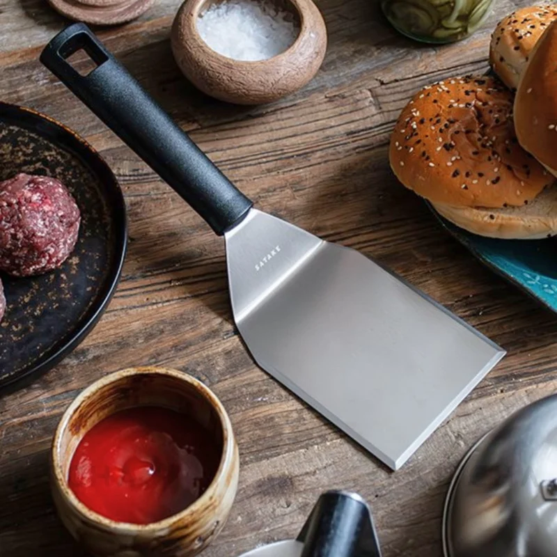 Smash Burger-set Rostfritt 3 delar Satake