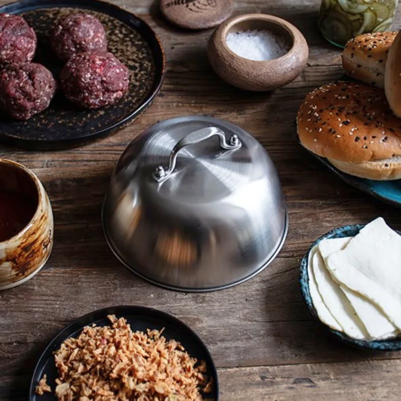 Smash Burger-set Rostfritt 3 delar Satake